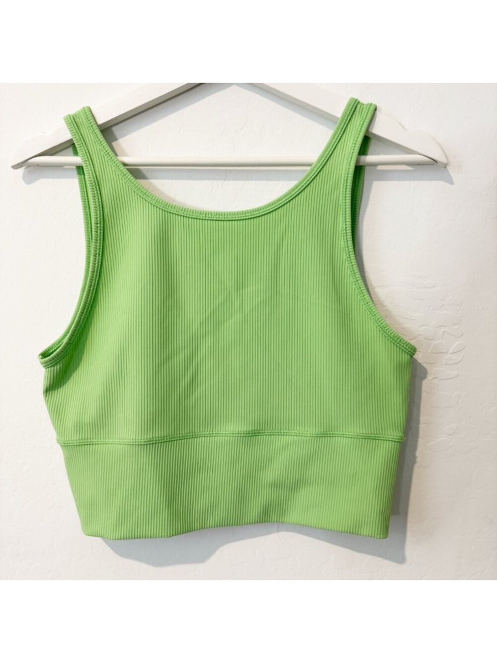 Lululemon Power Pivot Ribbed Athletic Tank Top Gym Activewear Lounge Workout 10